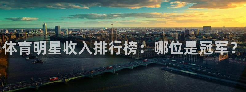 oety欧亿：体育明星收入排行榜：哪位是冠军？