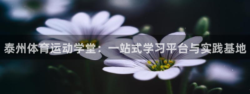 oety欧亿：泰州体育运动学堂：一站式学习平台与实践基地